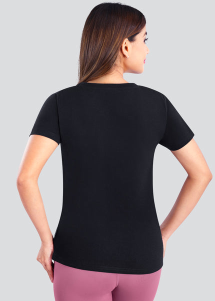 Dermawear Women's Active Cotton T-Shirt TC-905 (Pack of 2)