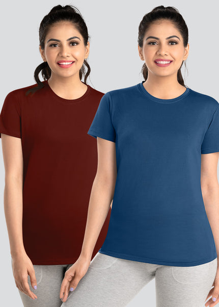 Dermawear Women's Active T-Shirt TD-904 (Pack of 2)
