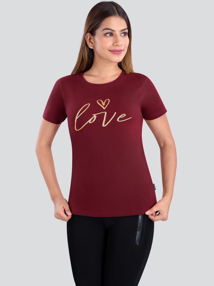 Dermawear Women's Active Cotton T-Shirt TC-905 (Pack of 2)