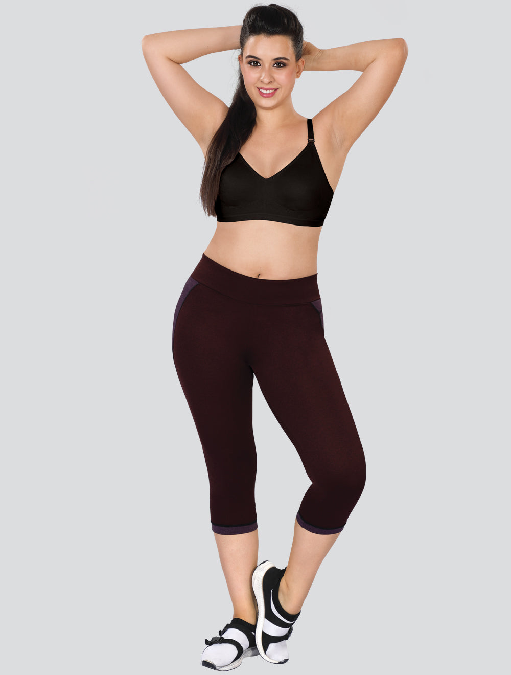 Stretch Is Comfort Womens, Girls and Plus Size Capri Yoga Pants, India