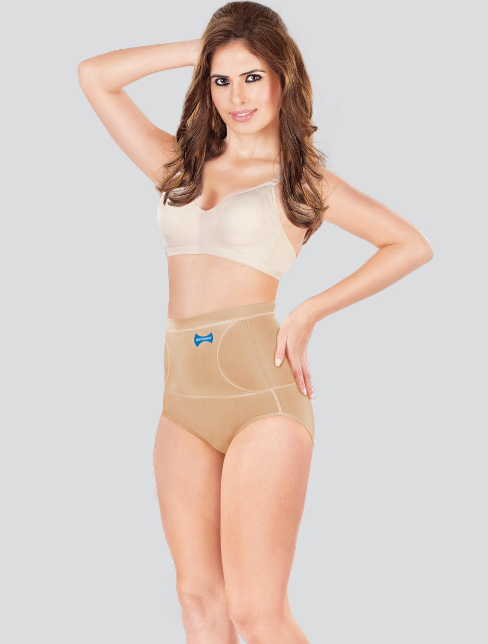 Buy DERMAWEAR Women Skin Hip Corset (S) Online at Best Prices in