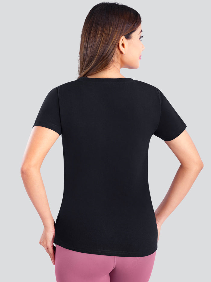 Dermawear Women Active Cotton T-Shirt TC-905 (Pack of 2)