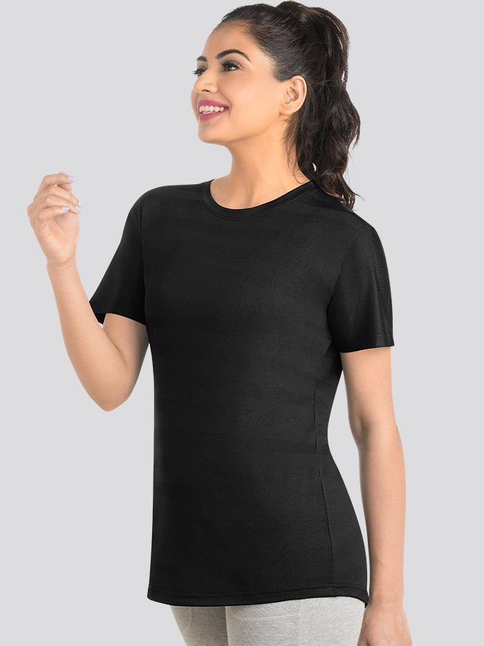 Dermawear Women Active T-Shirt TD-903 (Pack of 2)