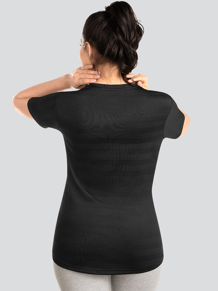 Dermawear Women Active T-Shirt TD-903 (Pack of 2)