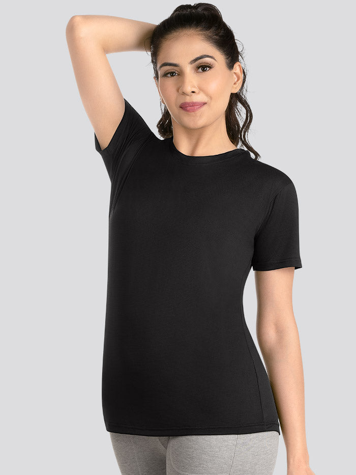 Dermawear Women Active T-Shirt TD-904 (Pack of 2)