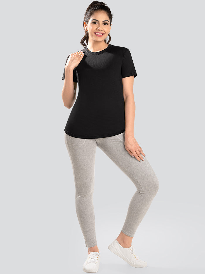 Dermawear Women Active T-Shirt TD-904 (Pack of 2)