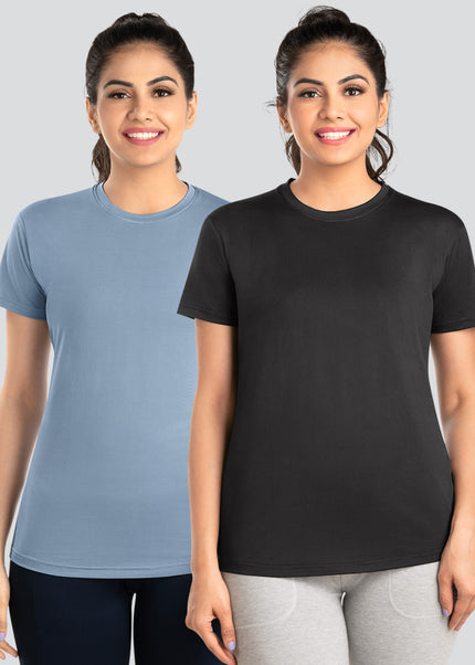 Black & Dusk Blue