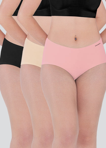 Dermawear Women's Invism Assorted Cotton Panty I-143