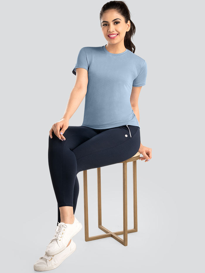 Dermawear Women Active T-Shirt TD-904 (Pack of 2)