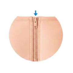 Easy Front Zip Closure