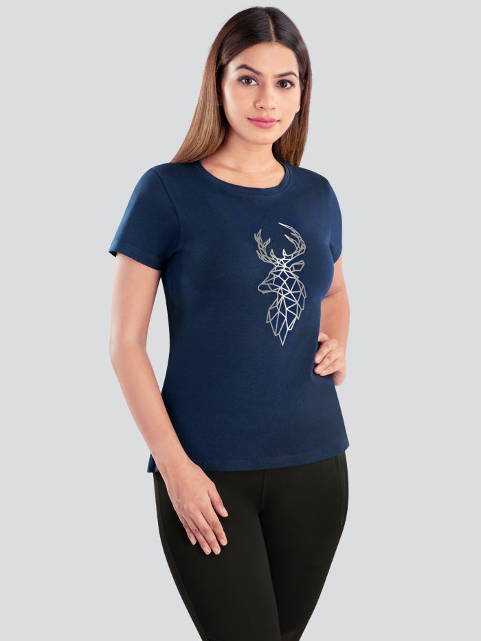 Dermawear Women Active Cotton T-Shirt TC-905 (Pack of 2)