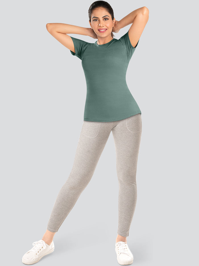 Dermawear Women Active T-Shirt TD-903 (Pack of 2)