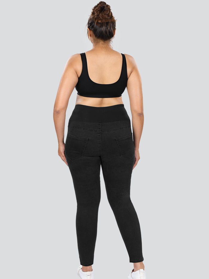 Dermawear Women YDIS ShapeX Denim Jeans With 4-Inch Compression Belt