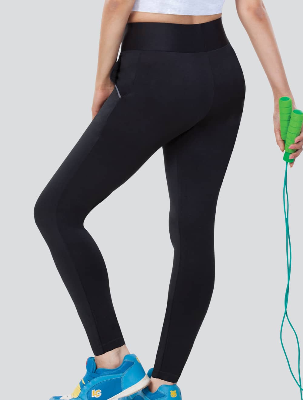 Buy TSUTAYA Seamless Workout Leggings for Women Tummy Control Womens High  Waisted Butt Lifting Leggings Gym Yoga Pants 30 Light Grey Small at  Amazonin