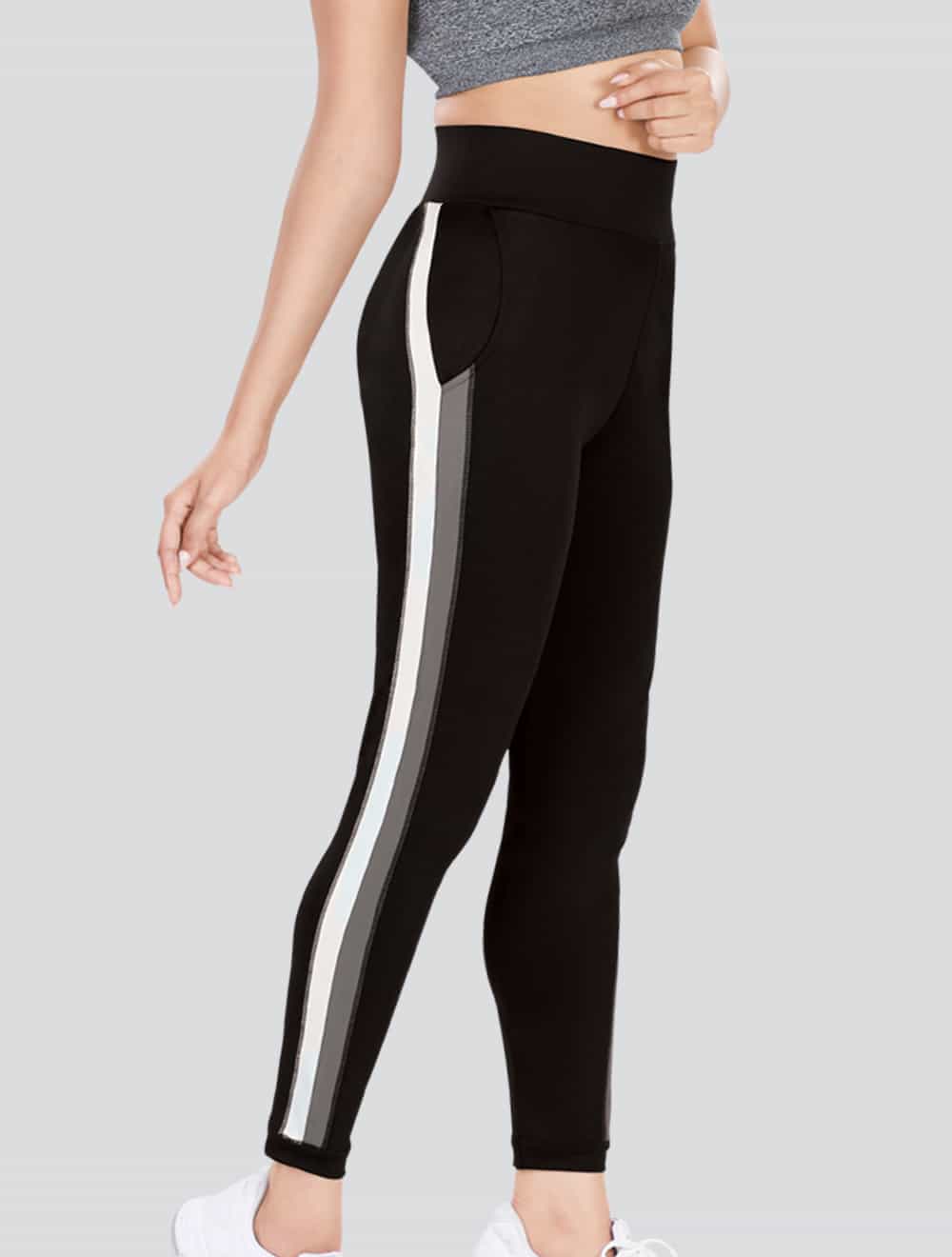 Buy SO CONVENIENT GREY YOGA PANTS for Women Online in India