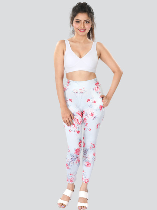 MAWCLOS Letter Print Active Wear Compression India