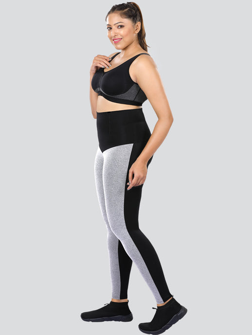 Grey High Waist Gym Yoga Leggings, Skin Fit at Rs 340 in Kovilpatti