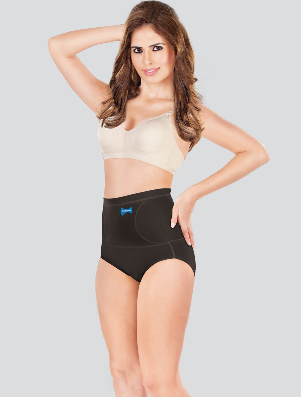 Buy Dermawear Body Corset Short Length Bodysuit with Bust- Skin at Rs.2150  online