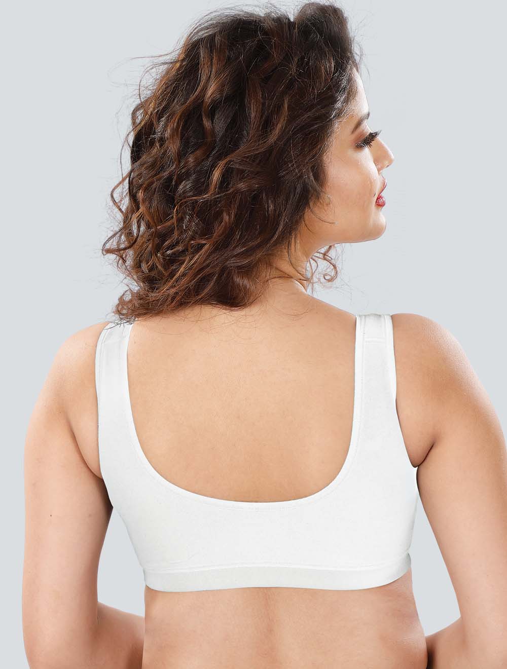 Dropship Dermawear Women's Sports Brassiere (Model: SB-1103, Color:Dark  Grey, Material: 4D Stretch)-PID1075