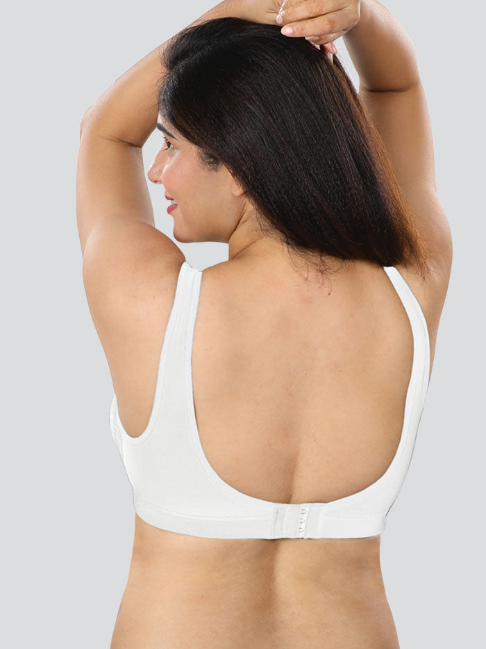 Dermawear Women's Sports Brassiere (Model: SB-1104, Color:Skin, Material:  4D Stretch)-PID1077
