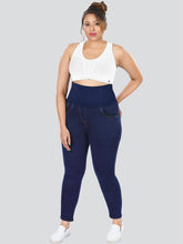Load image into Gallery viewer, YDIS ShapeX Denim Jeans With 6-Inch Compression Belt
